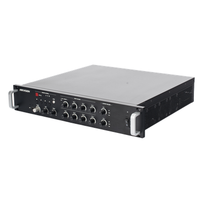 Amplificador de Red / 2 Zonas 250W / Salida 100V/70V / Bluetooth 5.0 / Entrada de Alarma / Control por Software