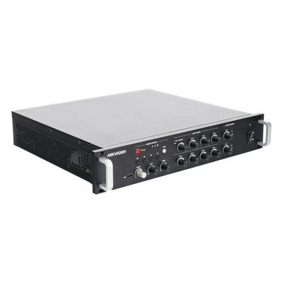Amplificador de Red / 2 Zonas 250W / Salida 100V/70V / Bluetooth 5.0 / Entrada de Alarma / Control por Software