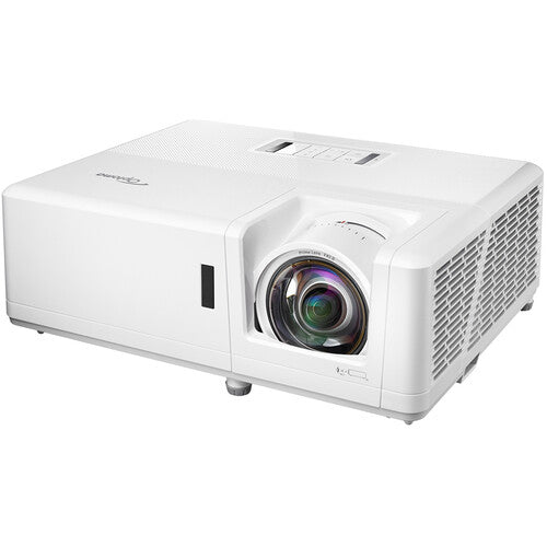 OPTOMA ZH406STX Videoproyector de 4200 Lúmenes, Lampara Laser, compacto, puede operar 24/7 sin mantenimiento, Full HD 1080p Resolución nativa.