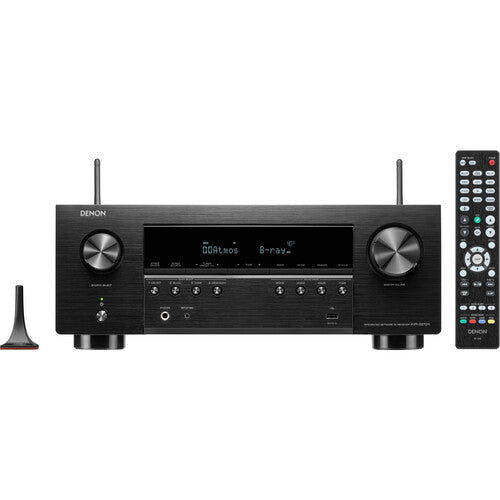 Denon AVR-S970H Receptor A/V de red de 7.2 canales, HEOS and Dolby Atmos 8K Ultra HD