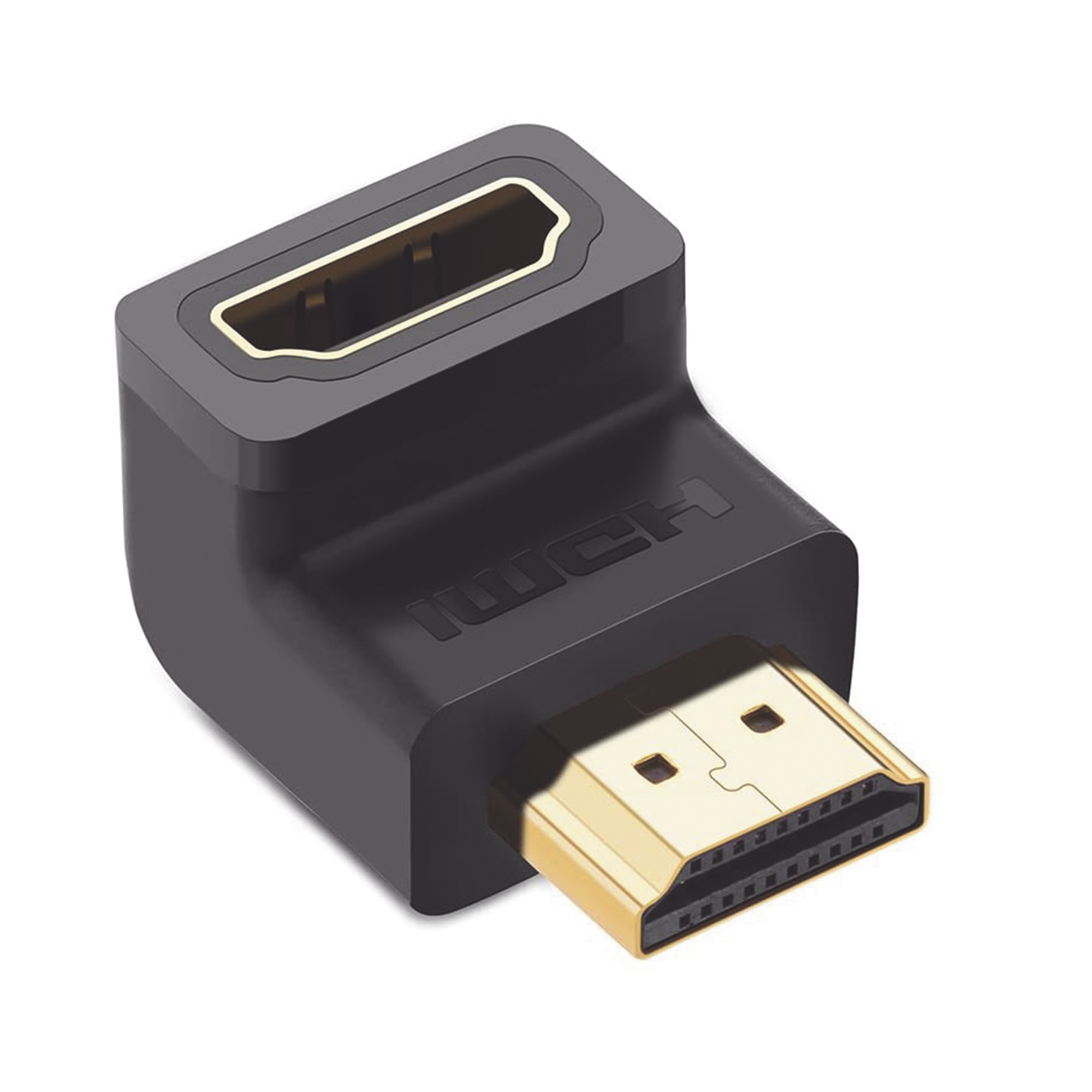 Adaptador HDMI de 90 Grados Hacia Abajo Macho a Hembra