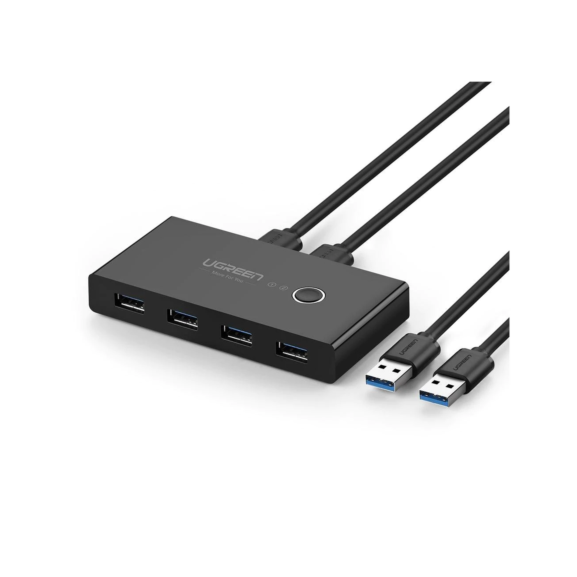 HUB para Compartir 4 USB3.0 en 2 PC's Mediante un Botón