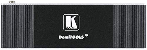 Kramer VS-411X Selector automático de 4X1 HDMI 4k, Conmutador Plug and Play, Resolución de hasta 4K a 60 Hz (4:4:4), Desincrustación de audio