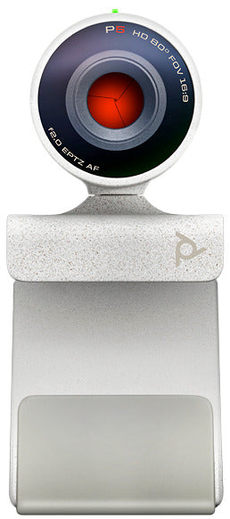 POLY STUDIO P5 es una cámara web profesional HD de 1080p con micrófono optimizado para videoconferencias.