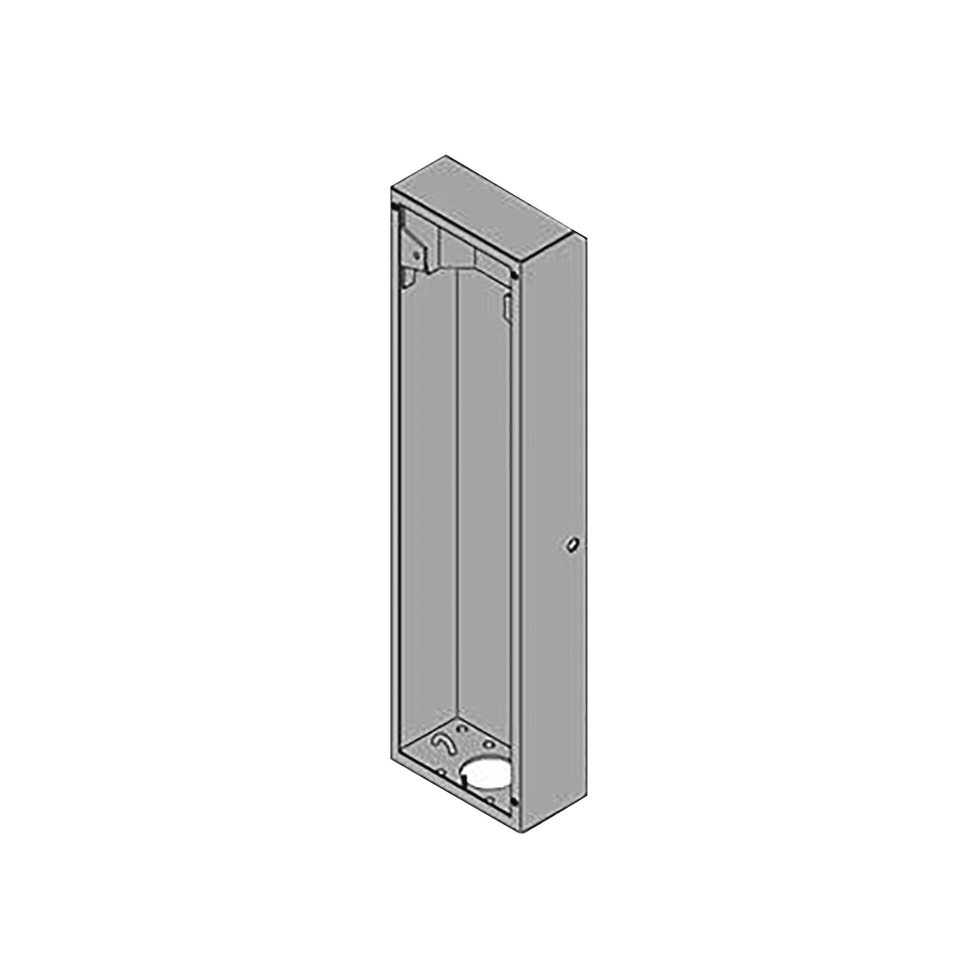 CARCASA RAL 9006 PARA BARRERA SERIE 615 (GRIS)