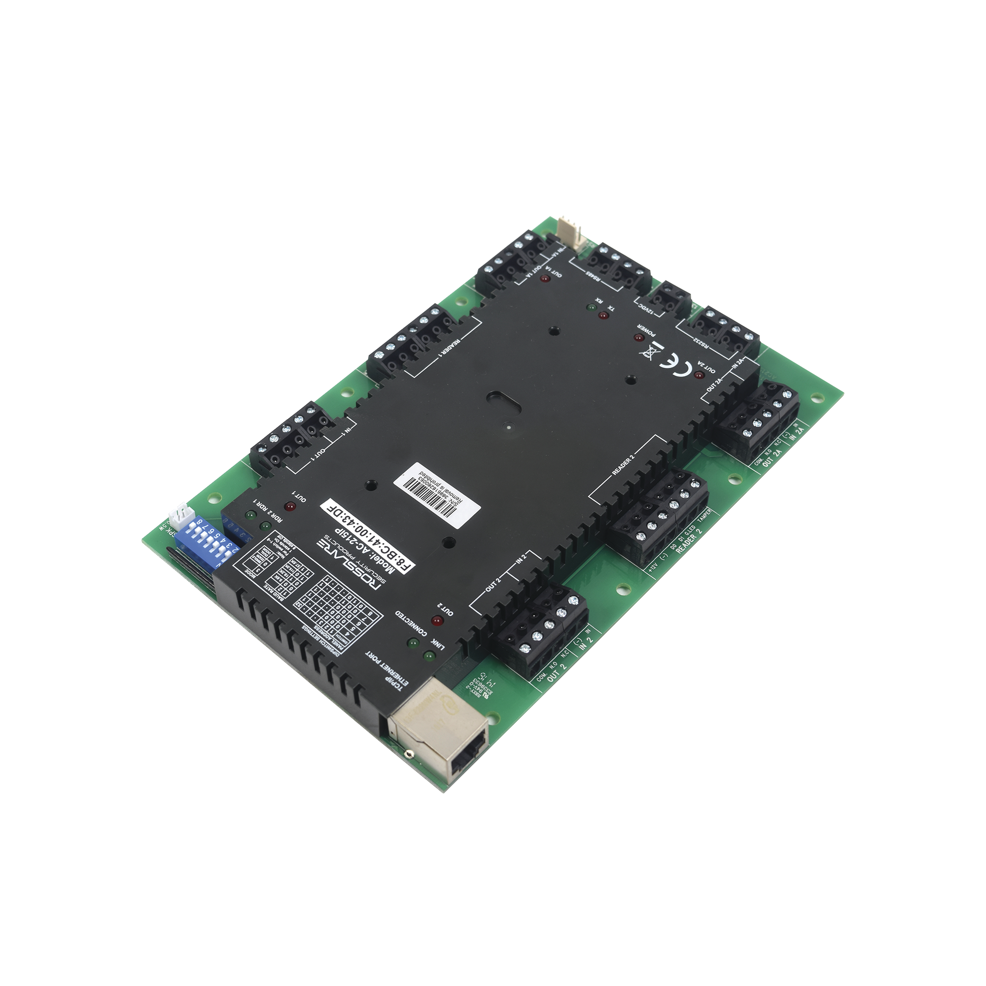 Refacción / Controlador de Acceso para 2 Lectoras / Solo es la Tarjeta / No incluye Gabinete ni Fuente de Alimentación / Para Panel AC215IPL