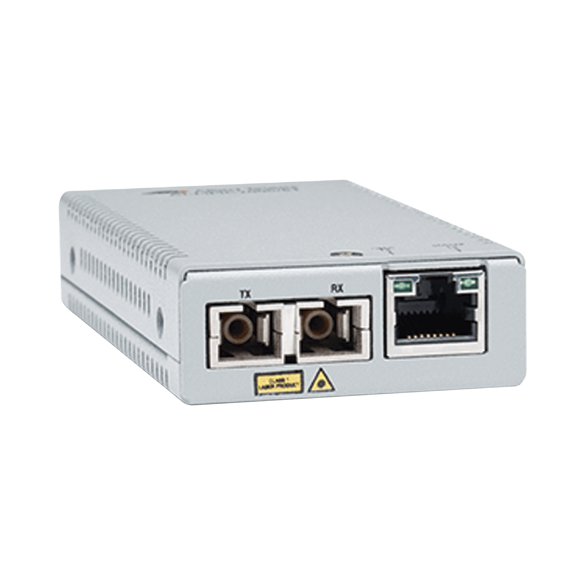 Convertidor de medios Gigabit Ethernet a fibra óptica, conector SC, multimodo (MMF), distancia de 220 hasta 500 m, con fuente de alimentación multi-región