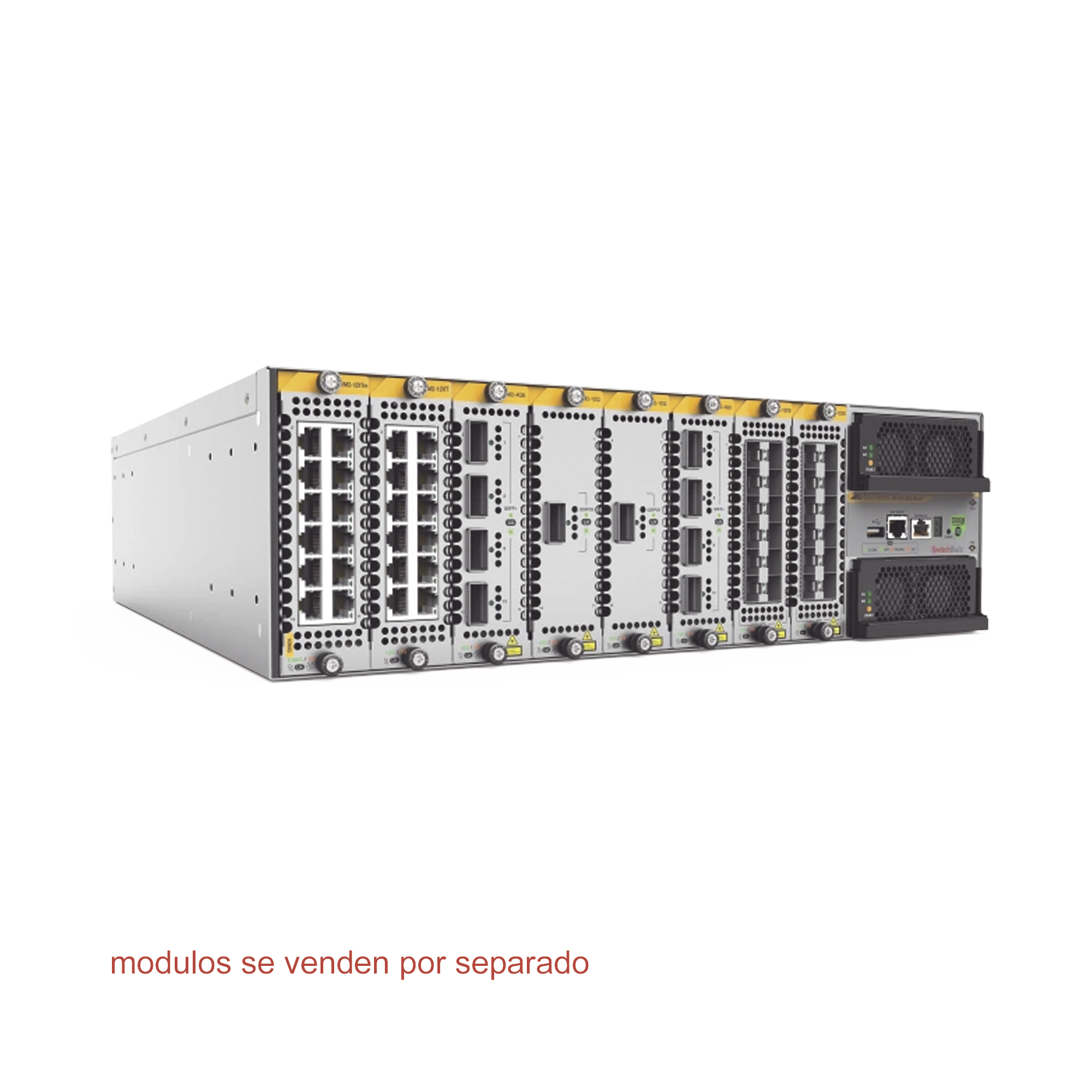 Chassis Switch Modular Nueva Generación Capa 3 C/8 Slots Incluye 1 YR NCP Support