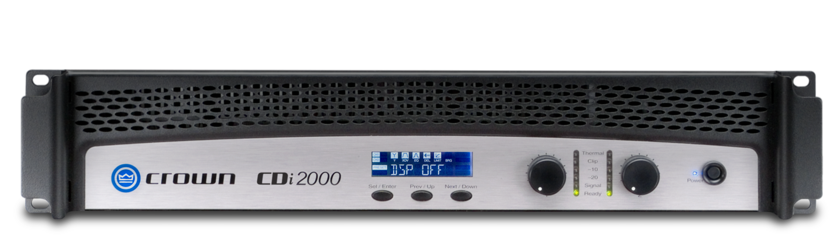 CROWN CDi 4000 Amplificador de potencia 2 canales,  1200 W a 4 Ω, 70 V/140 V