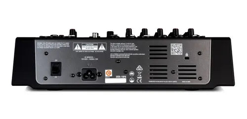 HALLEN & HEATH ZEDi-10FXMezclador de 10 canales/Interfaz USB con FX2 entradas de guitarra de alta impedanciaEnrutamiento de señal flexible a través de USB