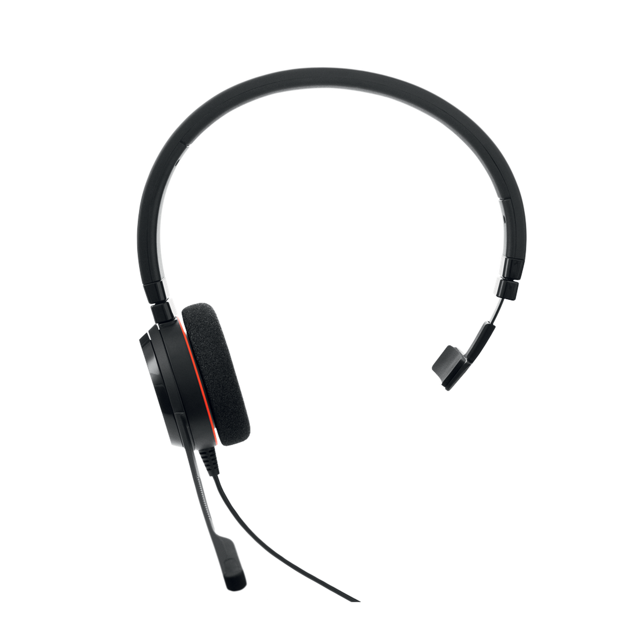 Jabra Evolve 20 Mono con conexión USB, micrófono con cancelación de ruido de última generación, configuración Plug and Play, Certificación Microsoft Teams (4993-823-109)