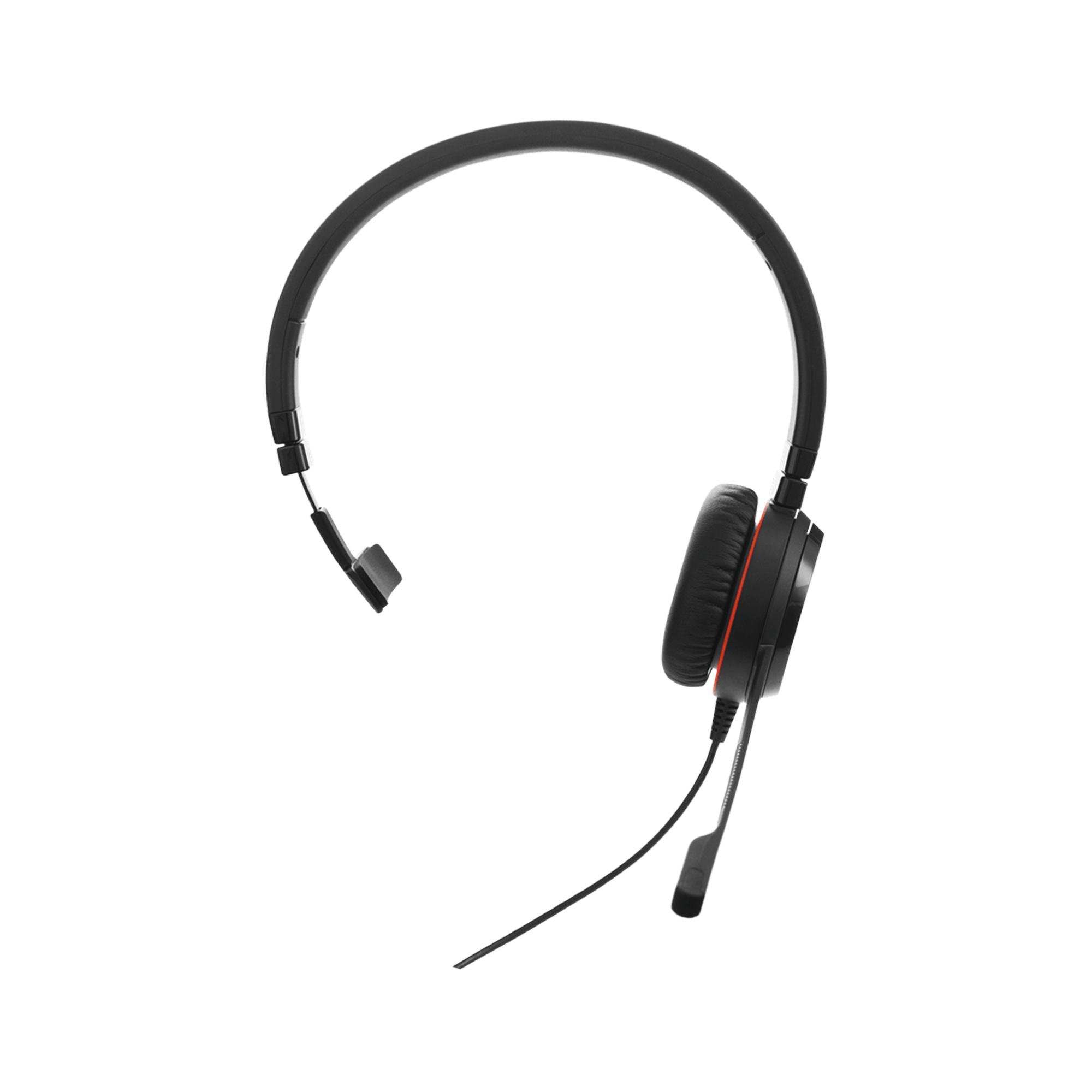 Jabra Evolve 30 Mono con conexión USB / 3.5mm, micrófono con cancelación de ruido y controlador en el cable con botones e indicadores LED, Certificación Microsoft Teams (5399-823-309)