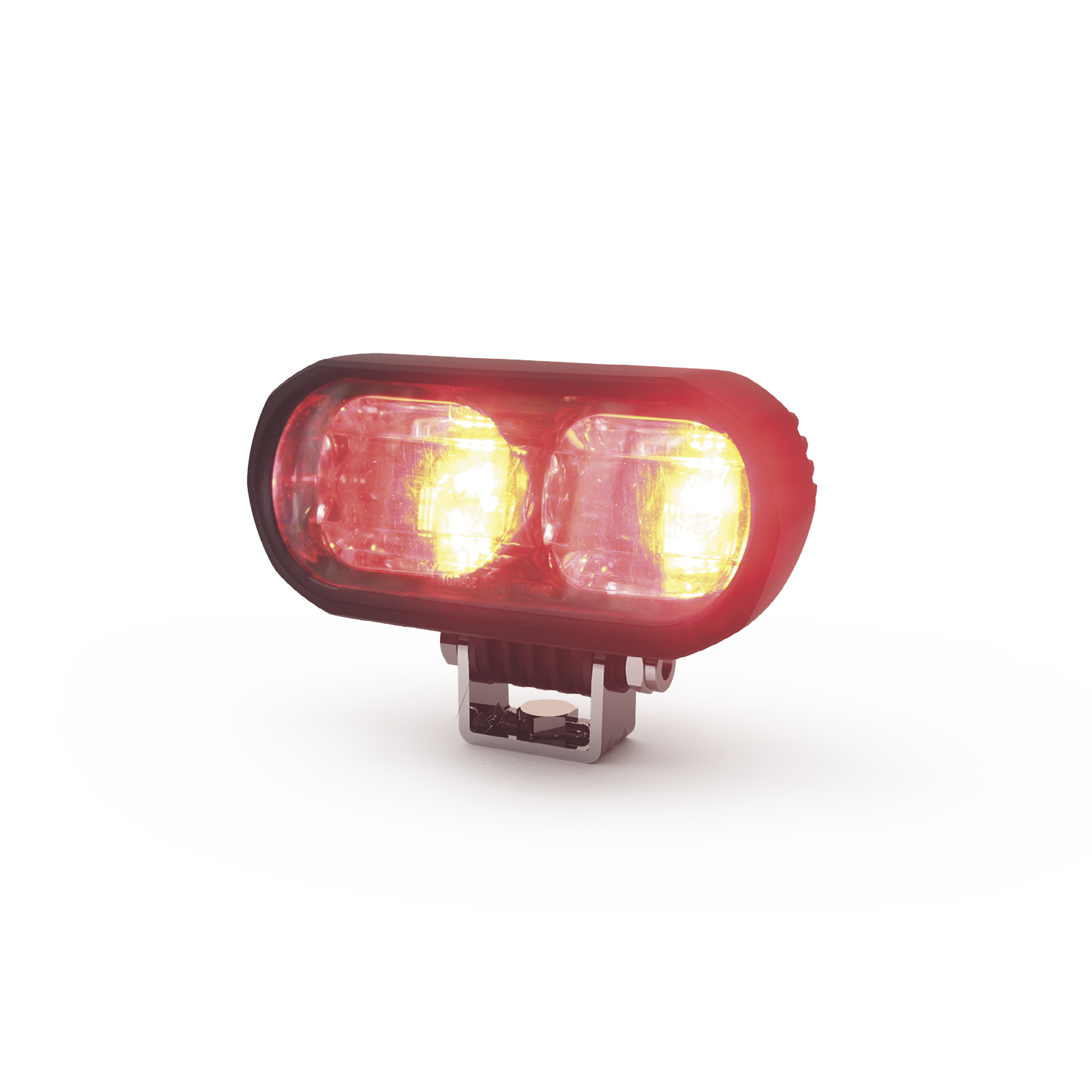 Luz LED de línea roja para limitación de zonas de trabajo en montacargas y vehículos