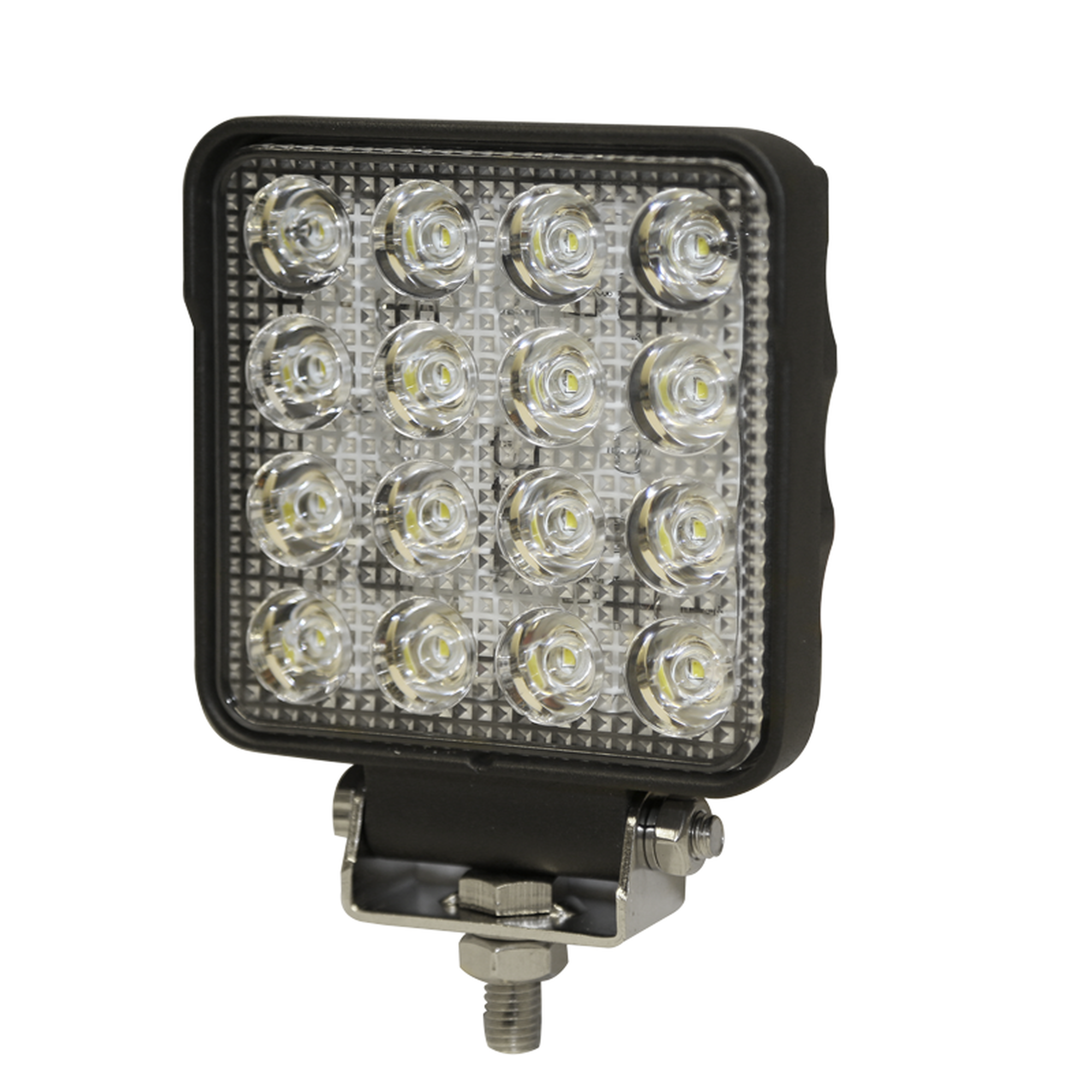 Luz de Trabajo Cuadrada Ultra Brillante, 16 led, 2400 lumenes, 12-24 Vcd