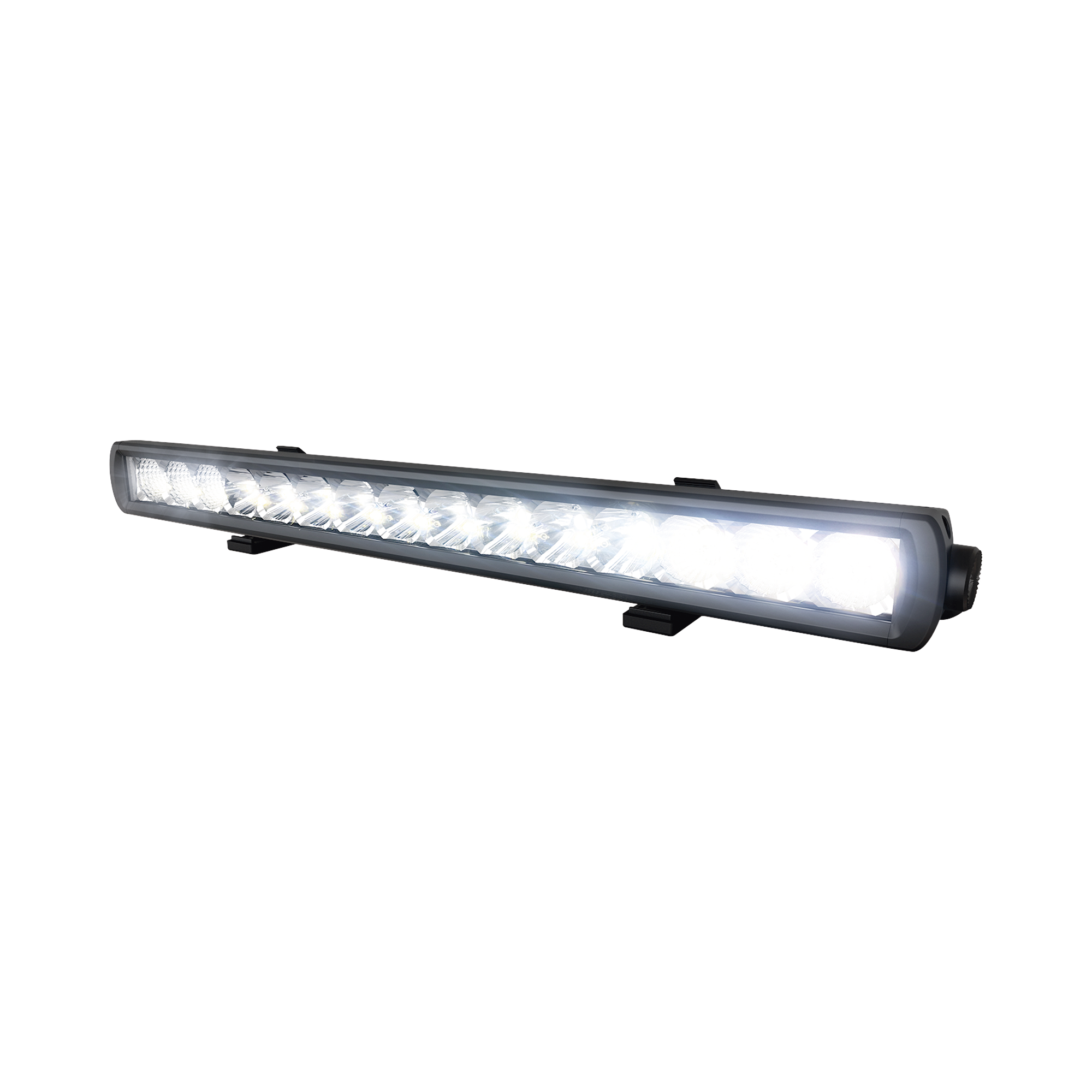 Barra LED color claro de una fila, 12-24 Vcd, 20 pulgadas, 2175 lúmenes, Montaje Permanente