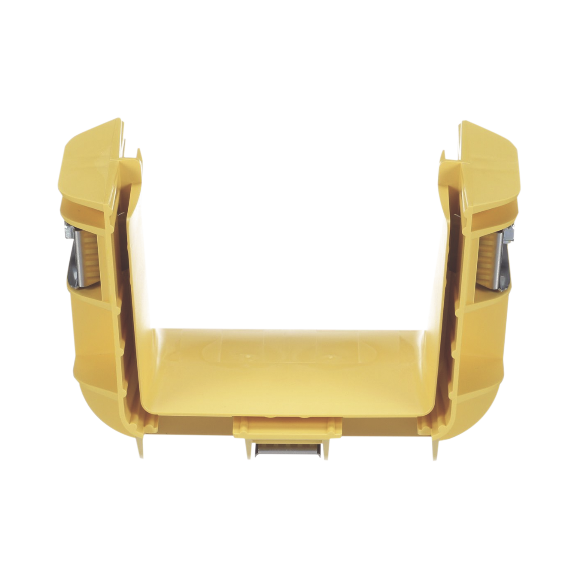 Union Recta "Cople", Para Canaleta FiberRunner™ 4X4, Color Amarillo