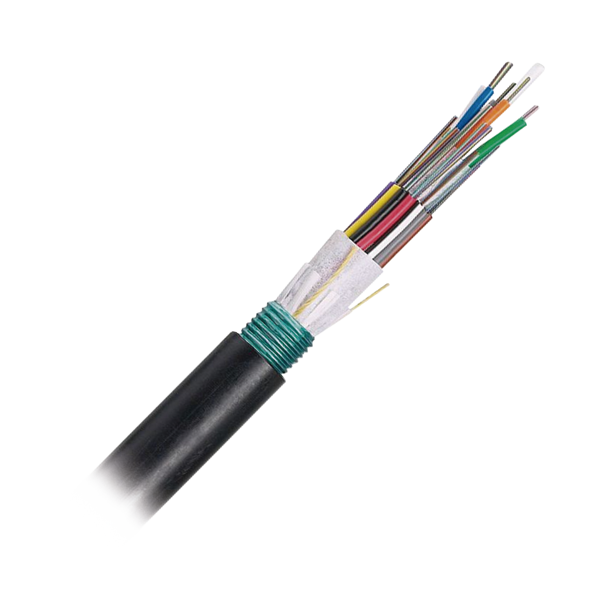 Cable de Fibra Óptica de 6 hilos, OSP (Planta Externa), Armada, 250um, Monomodo OS2, Precio Por Metro