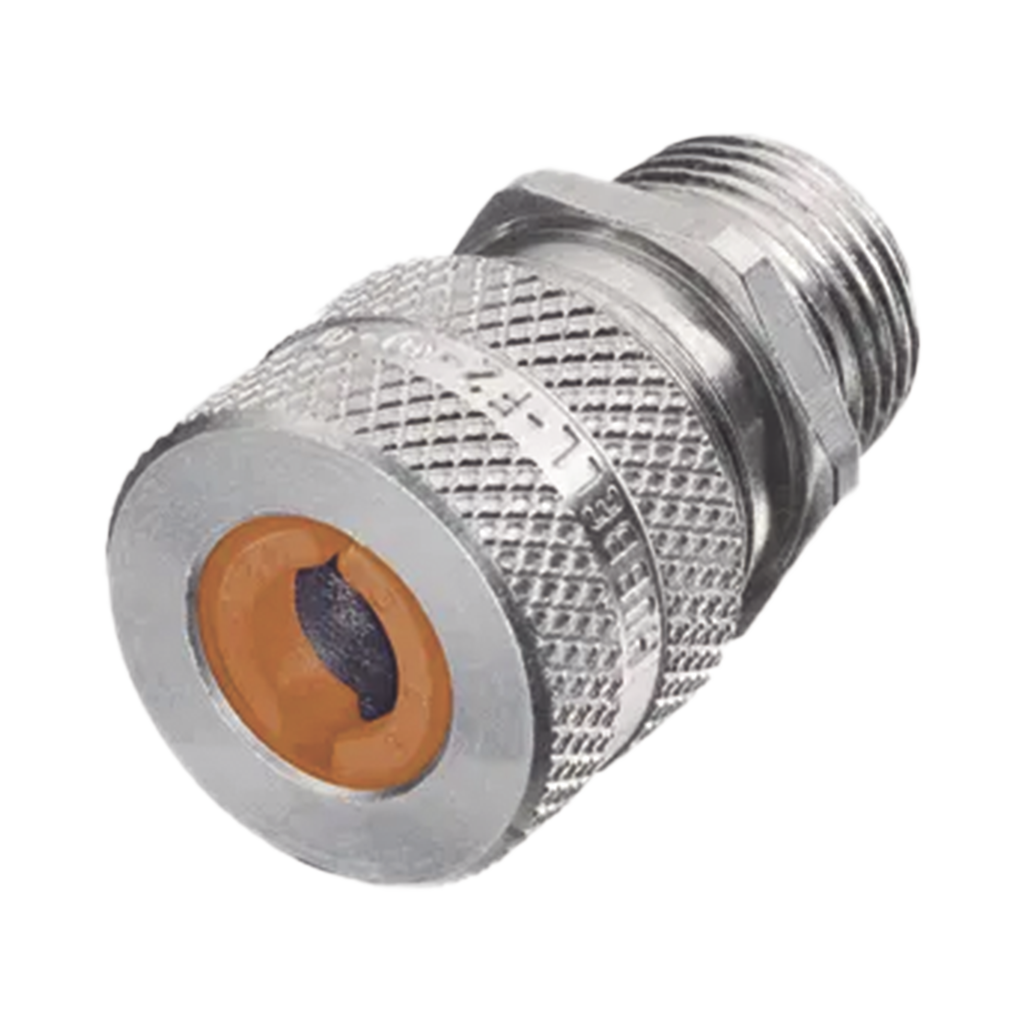Conector de cable, de aluminio macho recto, .13 - .19" (3.2 - 4.7 mm), 3/4".