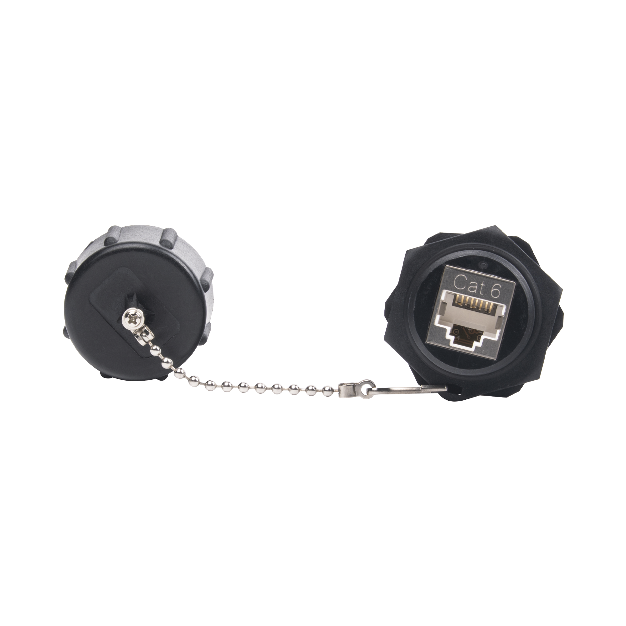 Jack Industrial RJ45 Categoría 6 Blindado, IP67 (Waterproof)