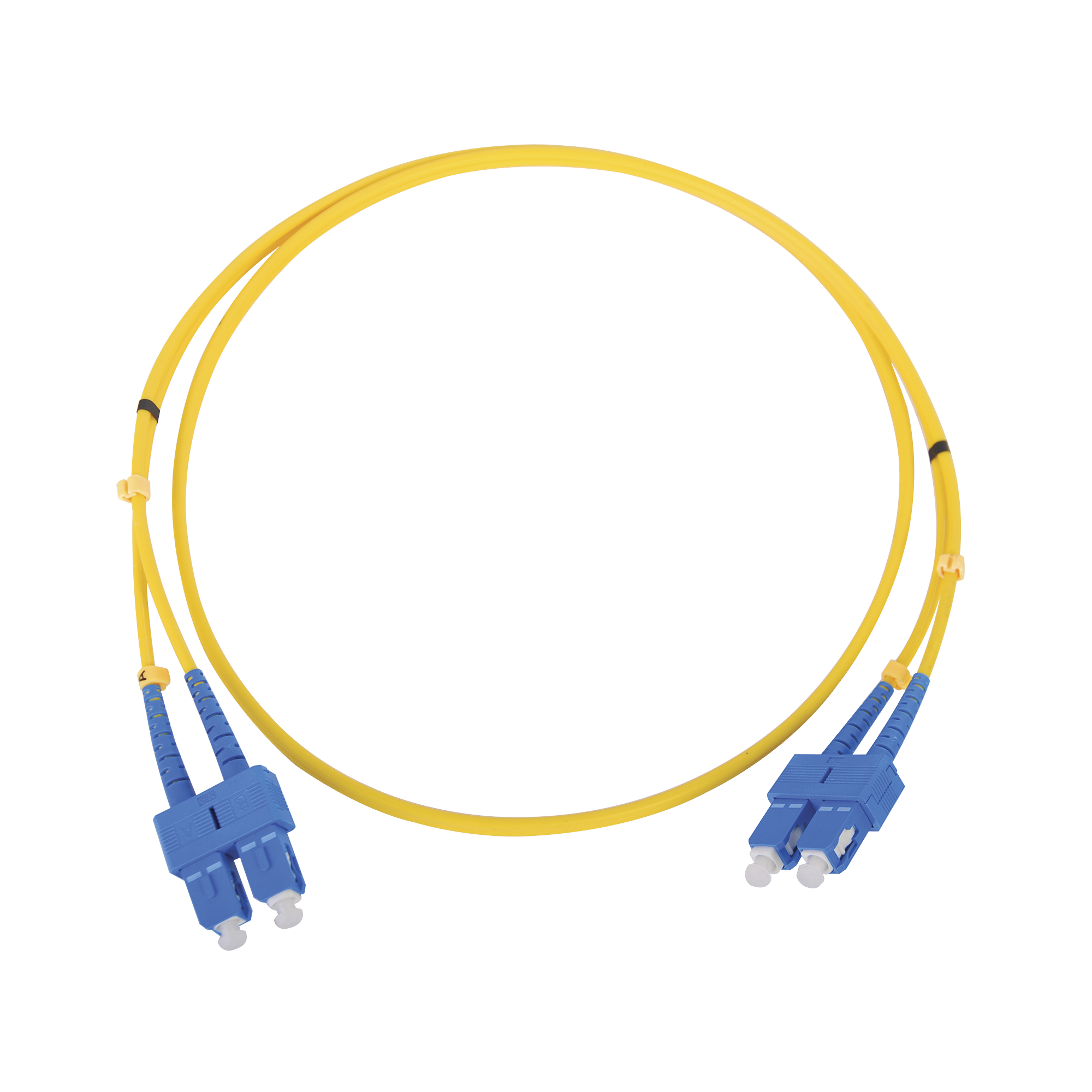 Jumper de Fibra Óptica Monomodo SC/SC Duplex de 5 metros