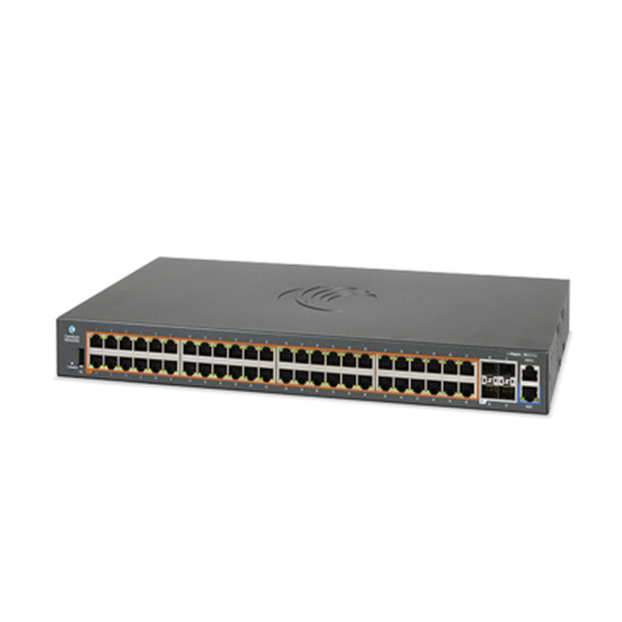 Switch PoE cnMatrix EX2052-P 802.3af/at de 48 puertos Gigabit y 4 SFP+, Capa 3, 400 W, gestión en la nube