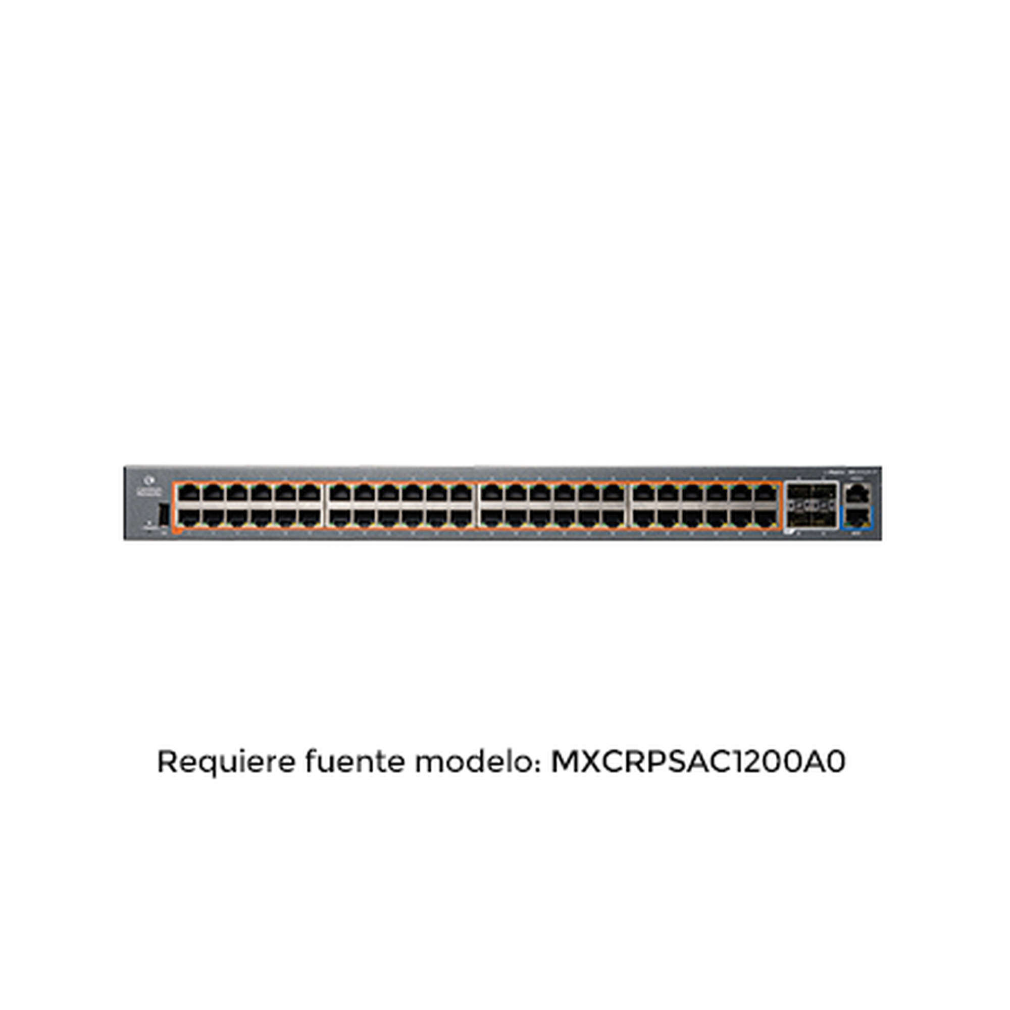 cnMatrix EX2052R-P, conmutador inteligente Ethernet PoE, 48 x 1 Gps y 4 SFP +, fuente de alimentación extraíble