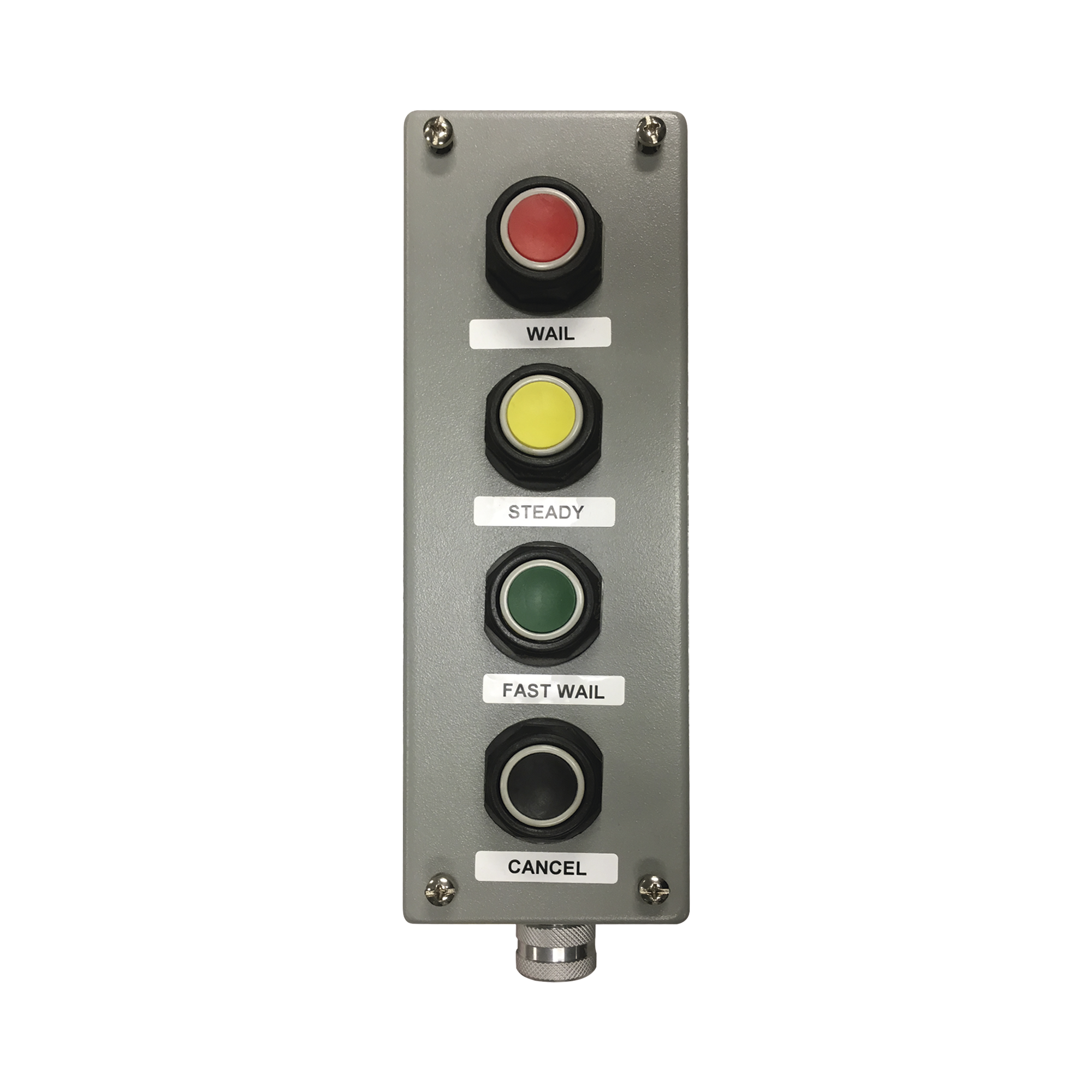 Botonera Cuádruple de uso rudo