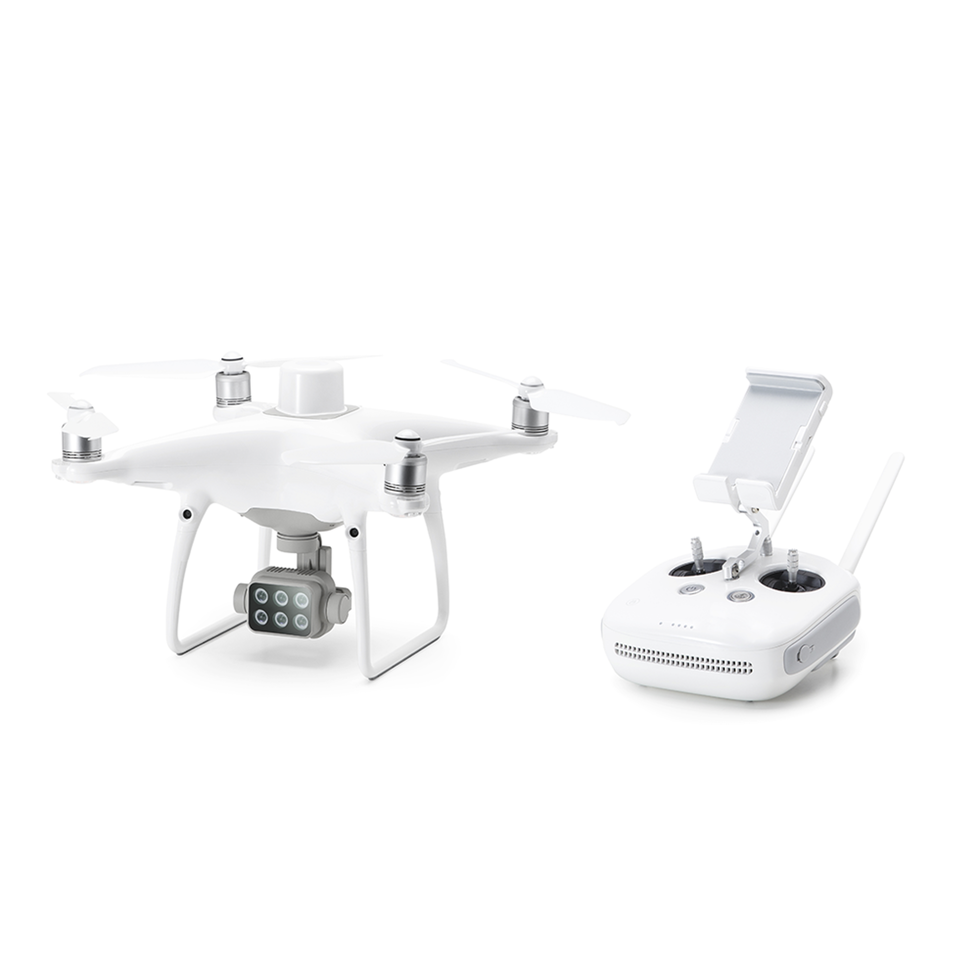 Drone DJI Phantom 4 Multiespectral/Edición Universal/ Ideal Para Agrimensura/ 27 Mins de Vuelo/ Hasta 7Kms de Transmisión de Video