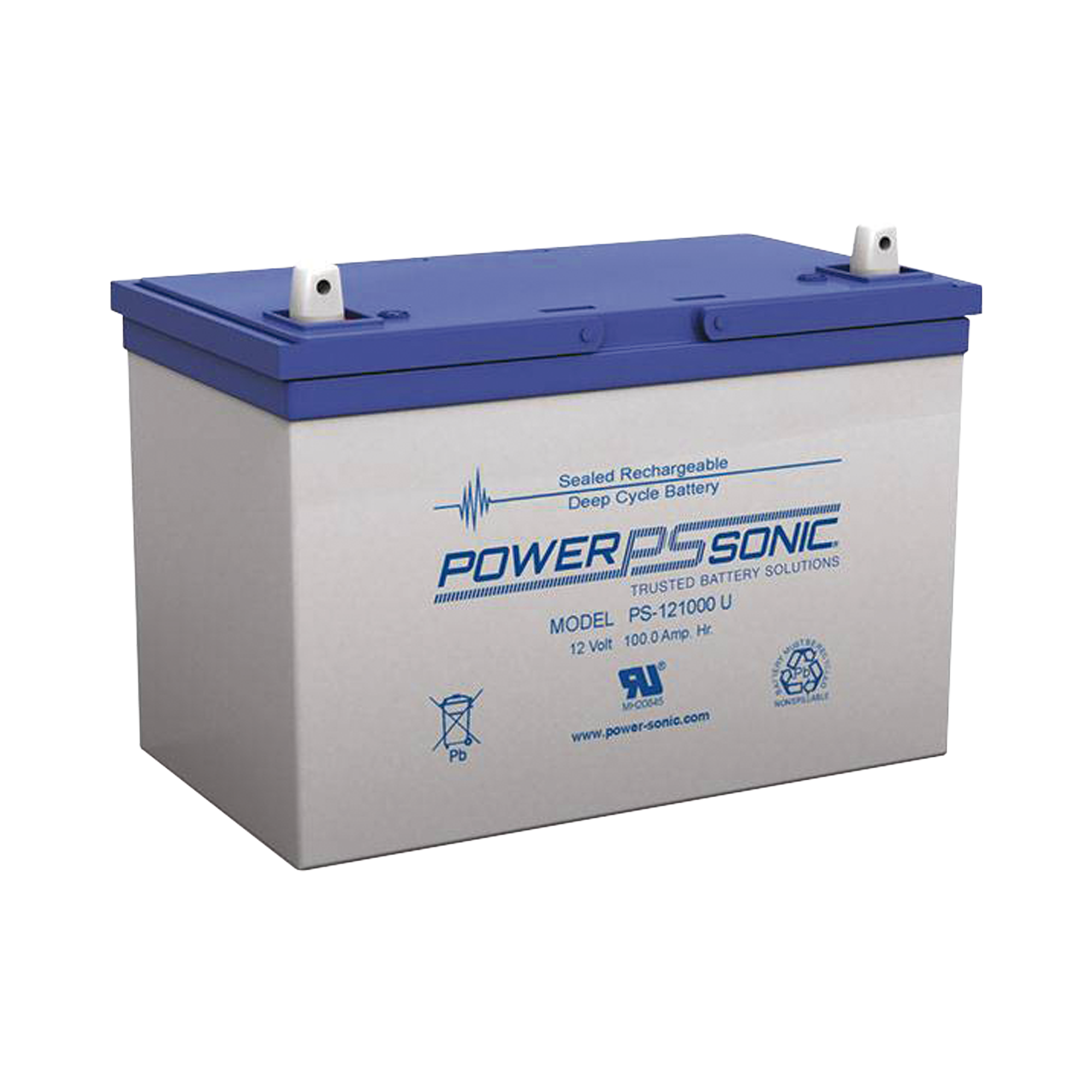 Batería de Respaldo UL de 12V 100AH, Ideal para Sistemas de Detección de Incendio, Control de Acceso, Intrusión y Videovigilancia