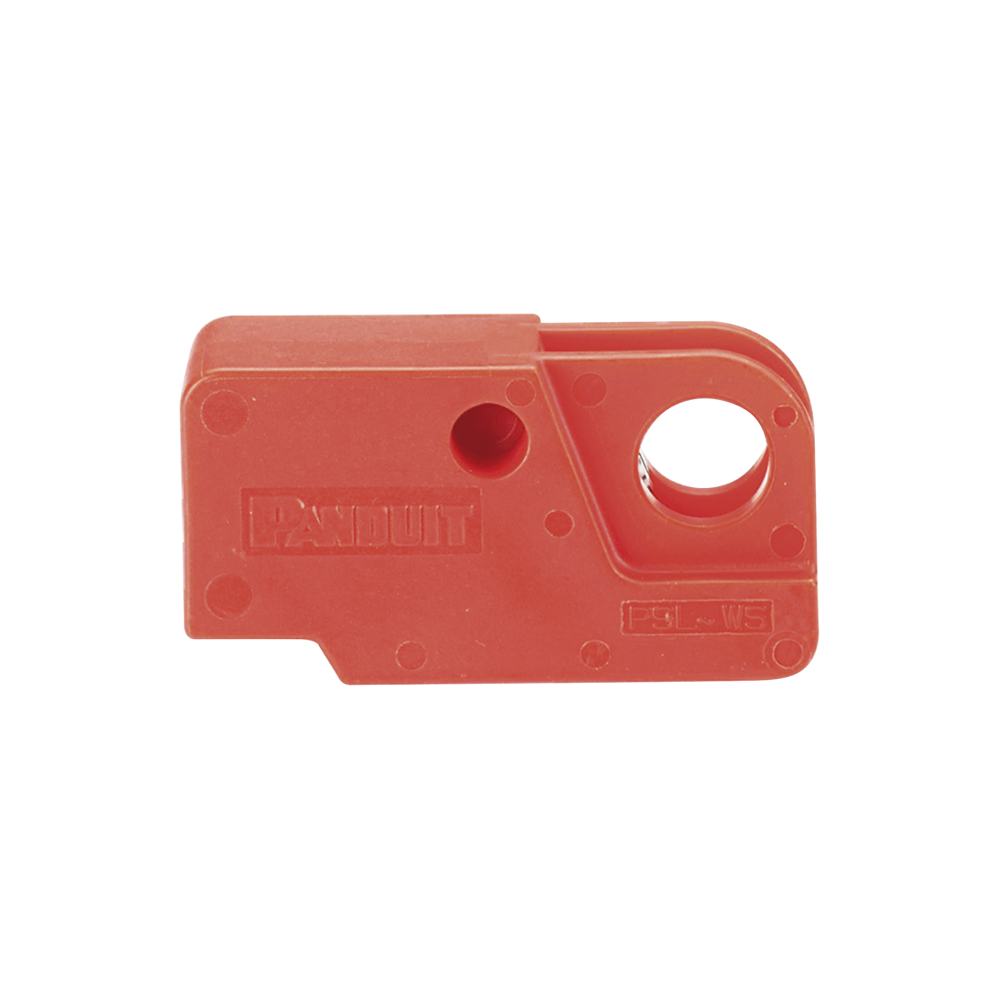 Dispositivo de Bloqueo Para Interruptores Eléctricos de Palanca, de 15.2 x 22.3 mm, Color Rojo