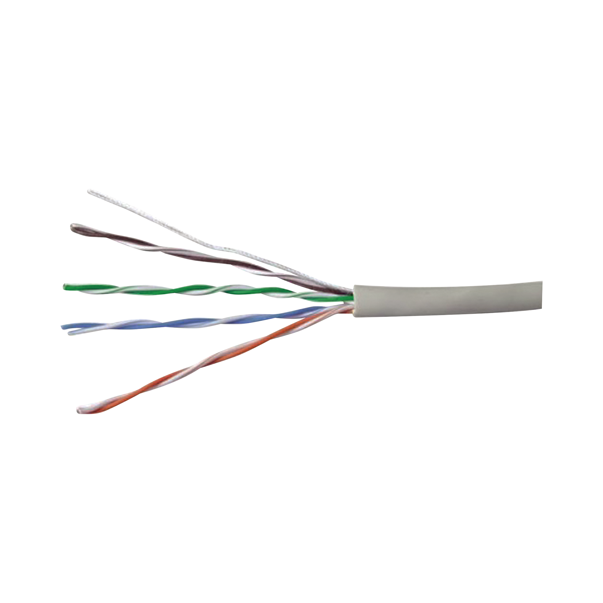 Bobina de Cable UTP 305 m. de Cobre, PanNet, Gris, Categoría 5e (24 AWG), PVC (CM), de 4 pares