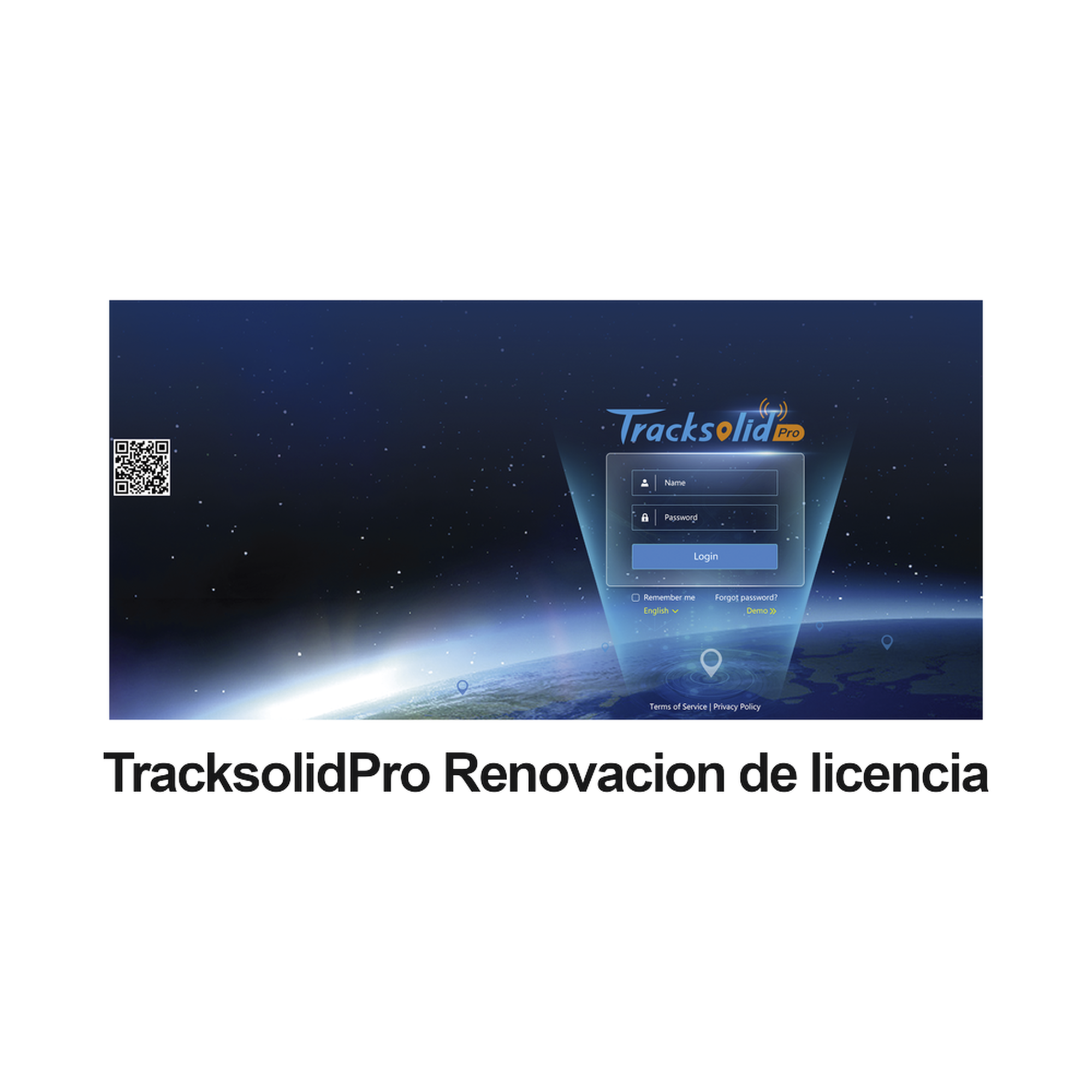 Renovación de licencia de video para plataforma Tracksolid