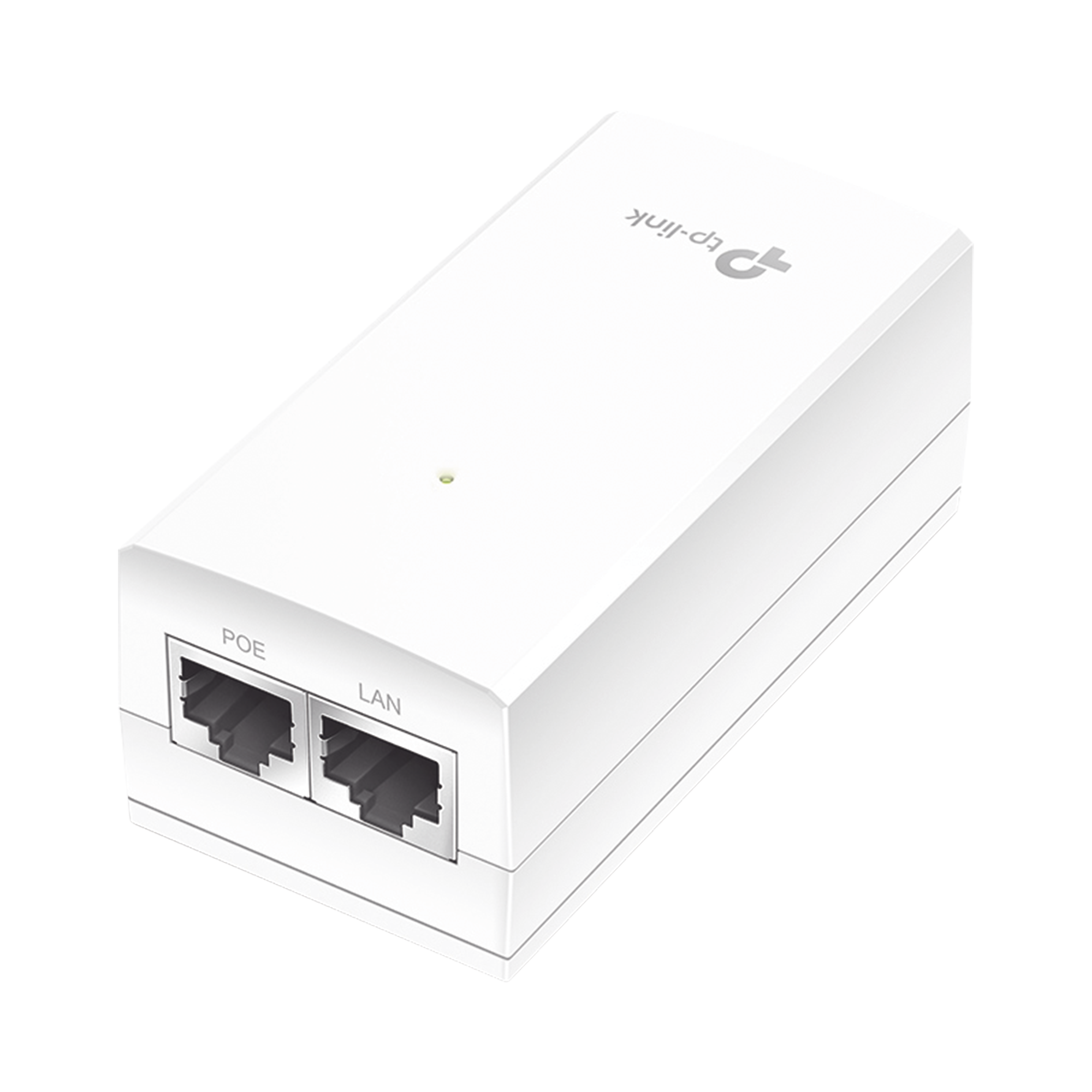 Inyector PoE pasivo de 24V,  2 puerto 10/100/1000 Mbps, plug-and-play