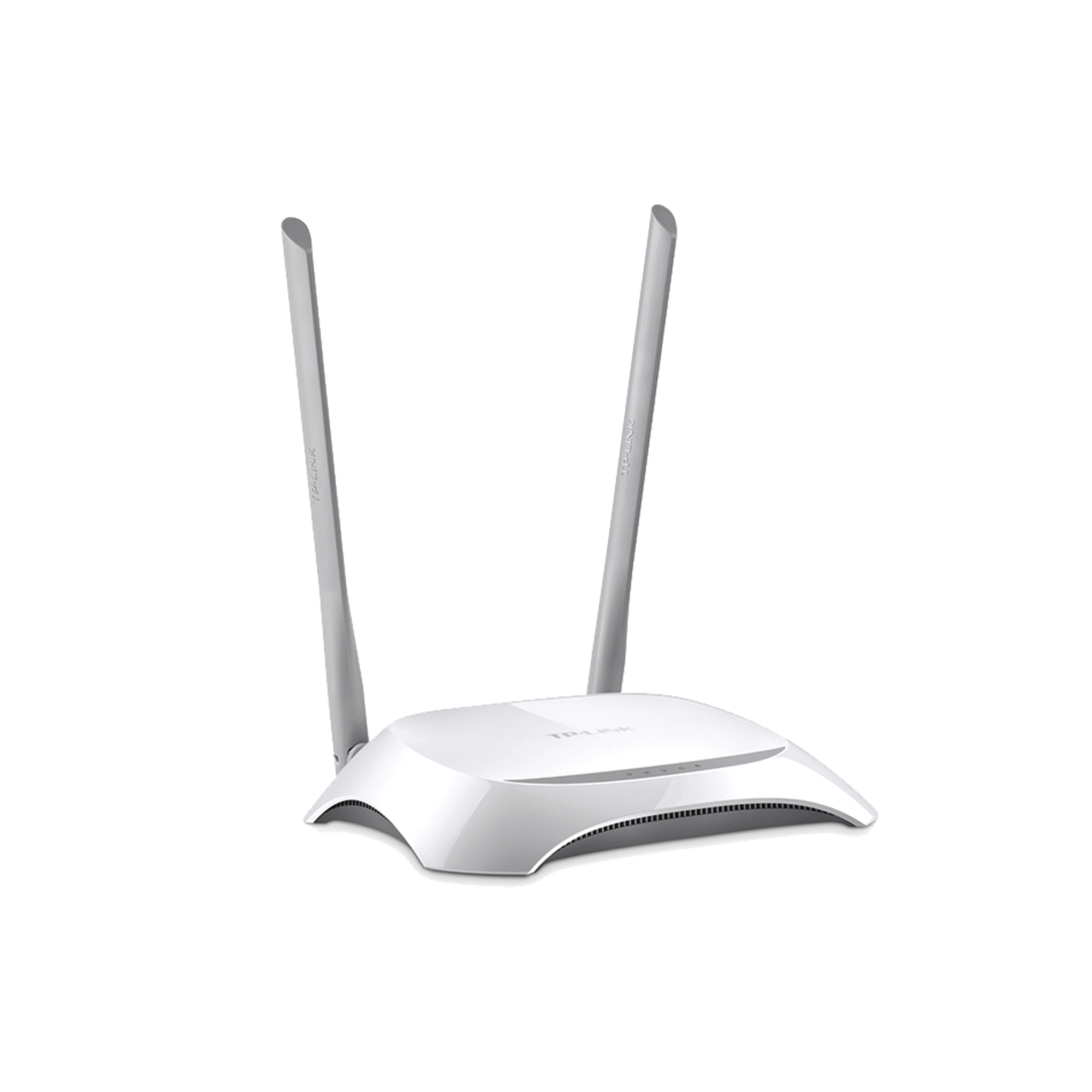 Router Inalámbrico WISP, 2.4 GHz, 300 Mbps, 2 antenas externas omnidireccional 5 dBi, 4 Puertos LAN 10/100 Mbps, 1 Puerto WAN 10/100 Mbps, control de ancho de banda