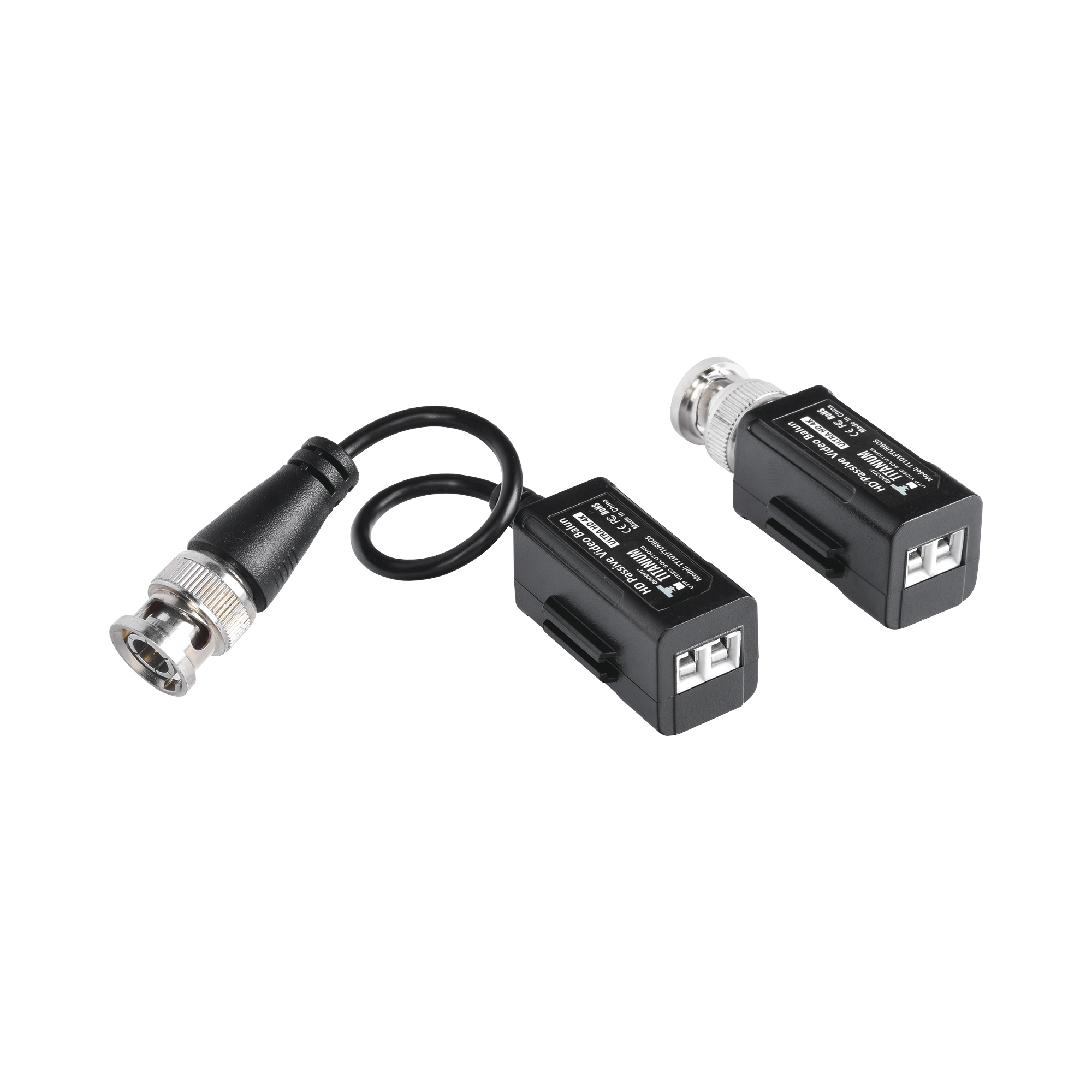 Kit de Transceptores (Baluns) con TERMINALES TIPO TORNILLO, Resolución 4K, Cable flexible COAXIAL Blindado  / COAXITRON / AUDIO POR COAXITRON / Menu OSD /Conector 100% COBRE / Calidad PREMIUM