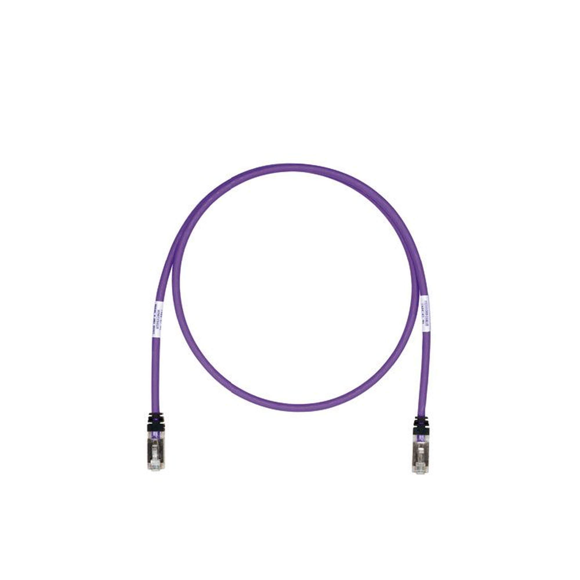 Cable de Parcheo UTP, Cat6A, 24 AWG, CM, Color Violeta, 10ft