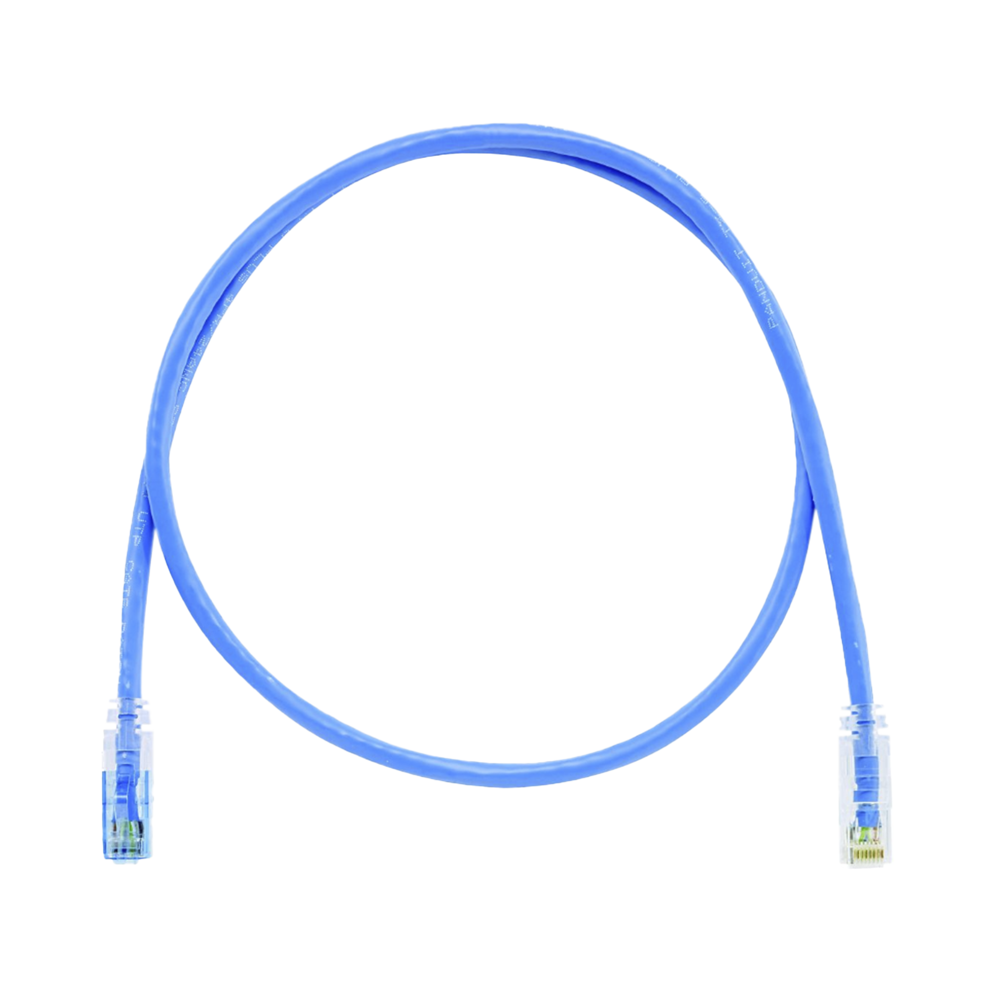 Cable de Parcheo TX6, UTP Cat6, 24 AWG, CM, Color Azul, 7ft