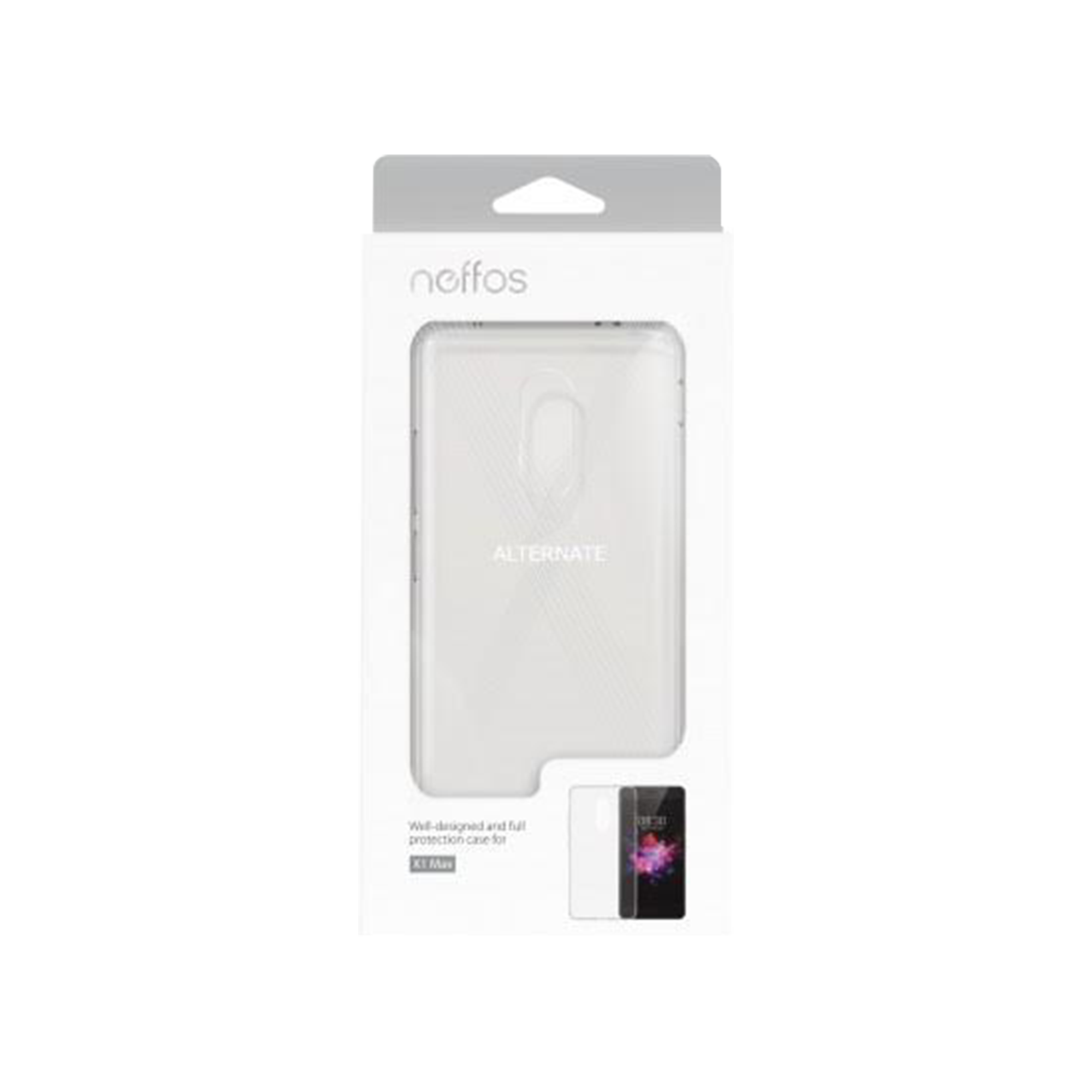 Case Protector para Celular Neffos X1, Transparente