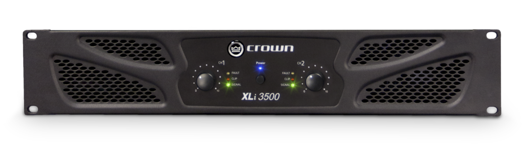 CROWN XLi 3500 Amplificador de potencia de 2 canales, 1350 W a 4 Ω