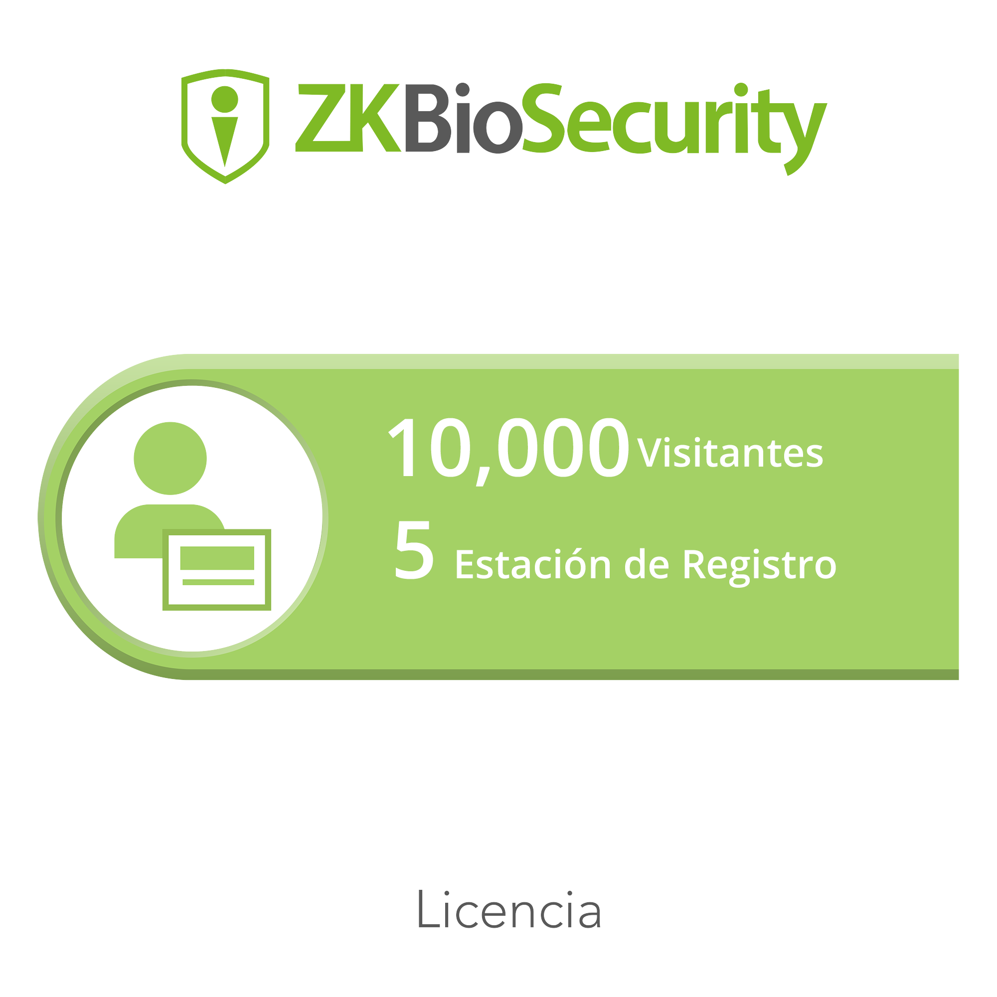 Licencia para ZKBiosecurity permite la gestion de 10 mil visitantes y 5 estaciones de registro
