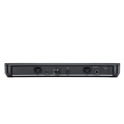 SHURE BLX88 Receptor inalámbrico de sobremesa de doble canal (J11: 596 a 616 MHz)