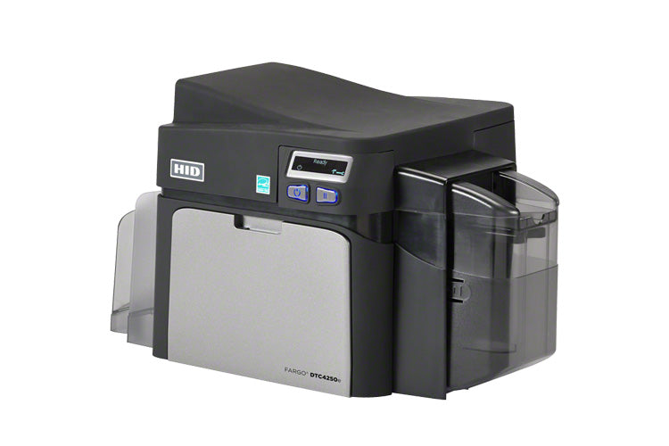 DTC4250e Dual-Side Printer: Base Model + Ethernet with Internal Print Server + USB