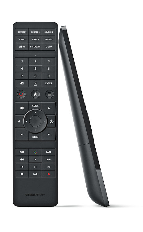 CRESTRON HOME HR-310 Control remote con botones táctiles retroiluminados y sensor de movimiento, comunicación infiNET EX® RF.