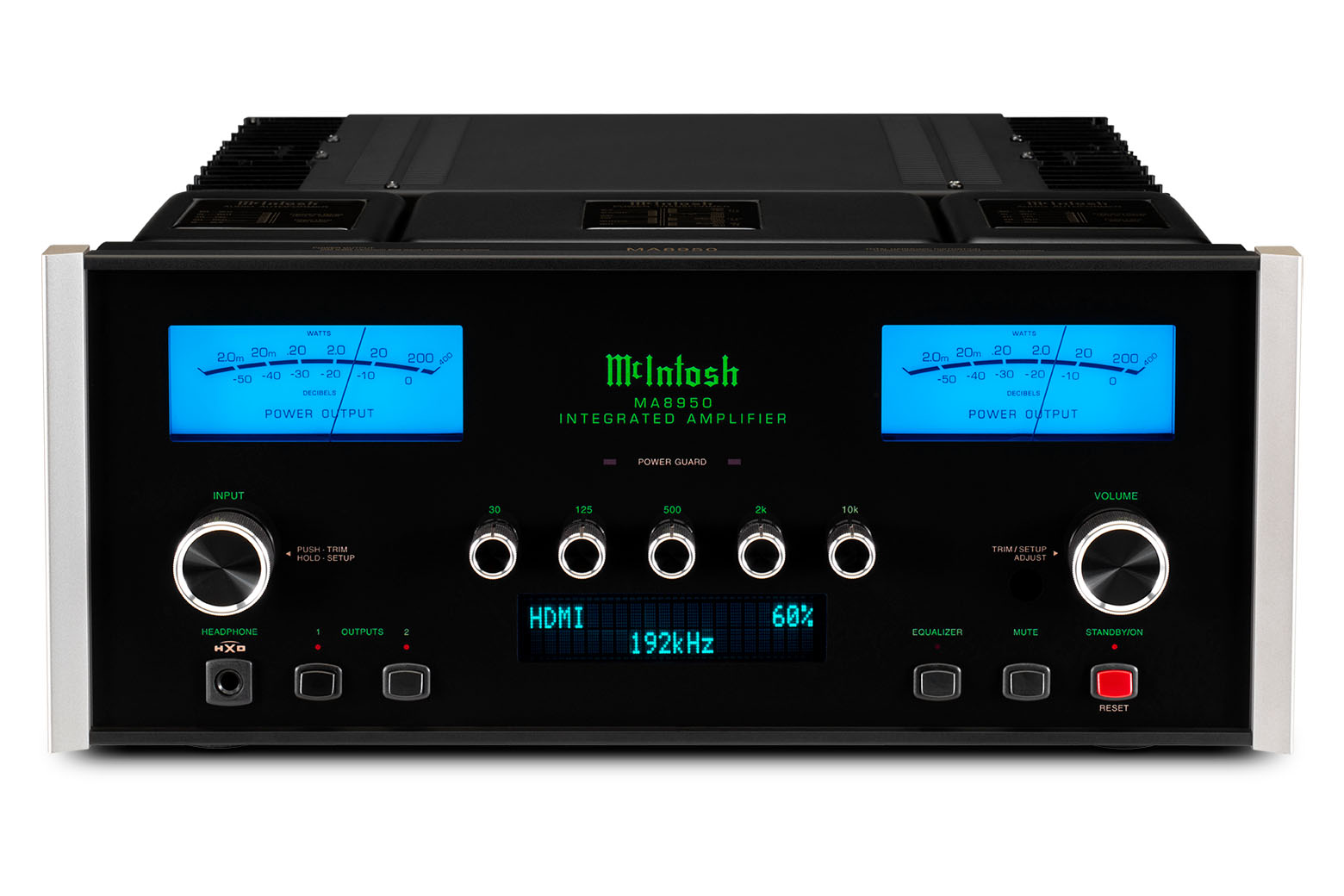 McIntosh MA8950 Amplificador integrado de 2 canales 200W x 2 canales,  Módulo Integrado de audio digital DA2 instalado