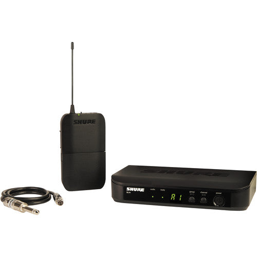 SHURE BLX14 Sistema de guitarra inalámbrico de montaje en rack (J11: 596 a 616 MHz)
