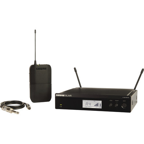 SHURE BLX14R Sistema de guitarra inalámbrico de montaje en rack (J11: 596 a 616 MHz)