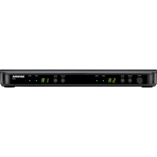 SHURE BLX88 Receptor inalámbrico de sobremesa de doble canal (J11: 596 a 616 MHz)