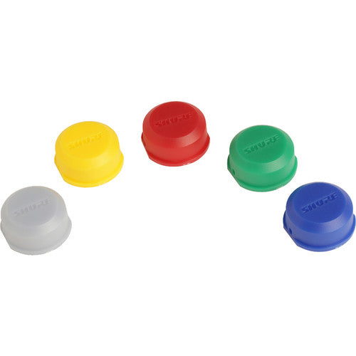 SHURE WA621 Kit de tapas de identificación de color de para transmisores de mano de la serie BLX