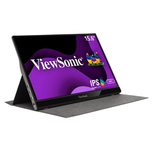 VIEWSONIC VG1655 - Monitor IPS 1080p portátil de 15,6" con USB C de 60W y mini HDMI