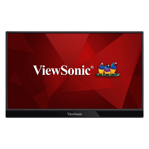 VIEWSONIC VG1655 - Monitor IPS 1080p portátil de 15,6" con USB C de 60W y mini HDMI